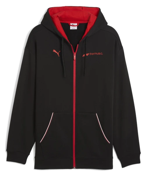 Puma F1 Essential+ Fullzip Hoodie Jacket 632653-01 Erkek Eşofman Üstü ürün görseli 1