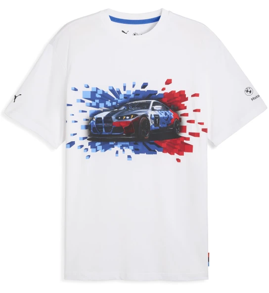 Puma 632912 BMW MMS Graphic Tee Mono Tişört Erkek T-Shirt ürün görseli 1