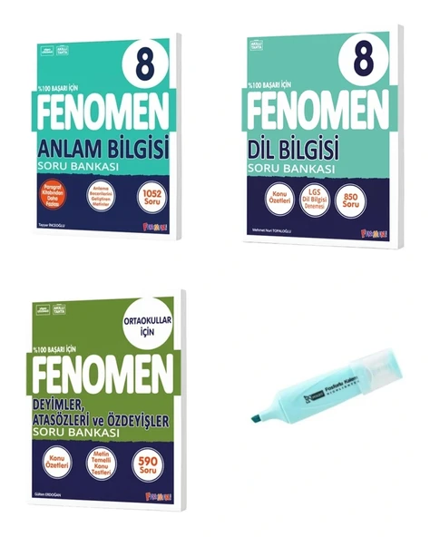 LGS 8.Sınıf Anlam Bilgisi Dil Bilgisi Ve Atasözü Deyimler Soru Bankası ürün görseli 1