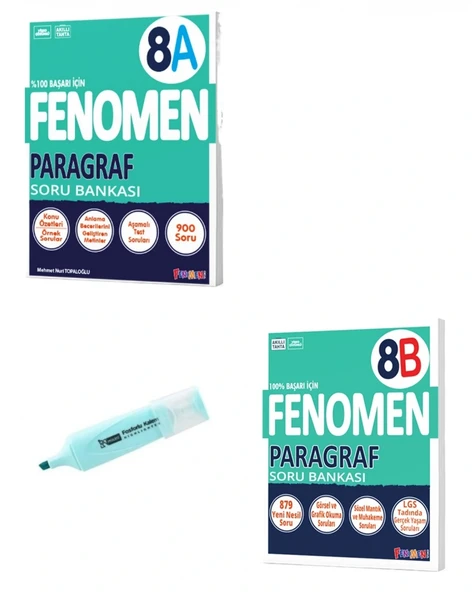 LGS 8.Sınıf Paragraf A Ve Paragraf B Soru Bankası ürün görseli 1