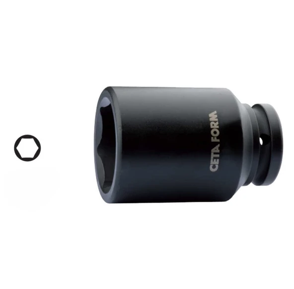 Ceta Form C62-H15 1/2" Altı Köşe Havalı Lokma 15 mm ürün görseli 1