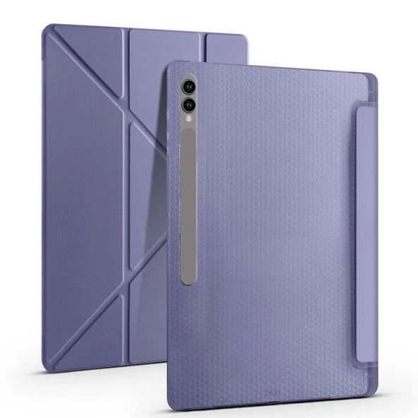 Galaxy Tab S9 Ultra Kılıf Kalem Bölmeli Standlı Smart Cover ürün görseli 1