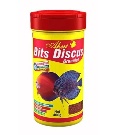 Ahm Bits Discus Granulat Balık Yemi 1000 ml ürün görseli 1
