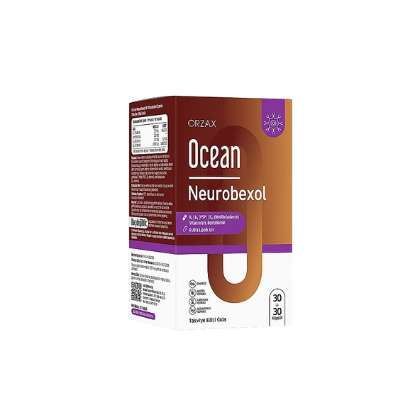 Ocean Neurobexol 30+30 Kapsül Takviye Edici Gıda ürün görseli 1