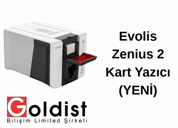Evolis Zenius2 Tek Yüz Baskılı Pvc Kart Yazıcı ürün görseli 1