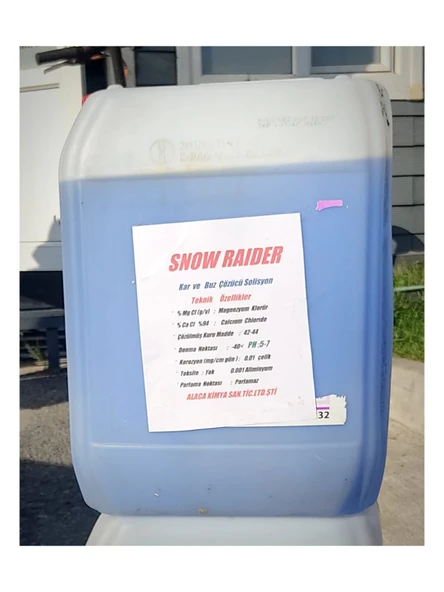 KAR VE BUZ ÇÖZÜCÜ SOLÜSYON 20 KG ürün görseli 1