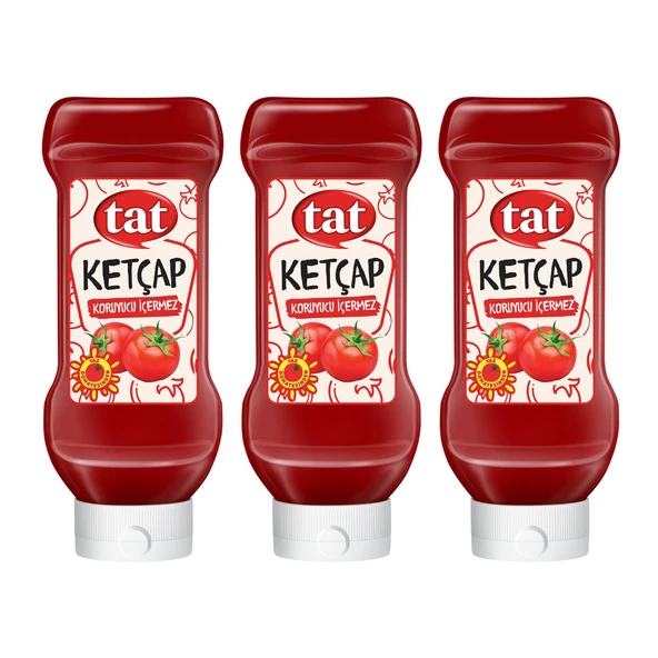 Tat Ketçap 650 gr Acısız x 3 Adet ürün görseli 1