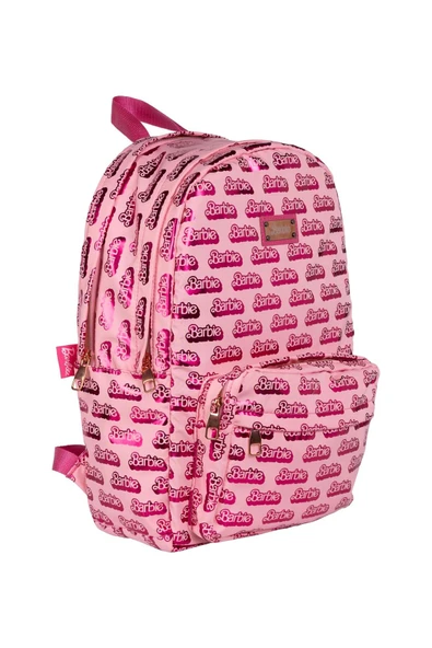 Pembe Kız Çocuk Sırt Çantası 2704-BARBIE OKUL ÇANTASI ürün görseli 1