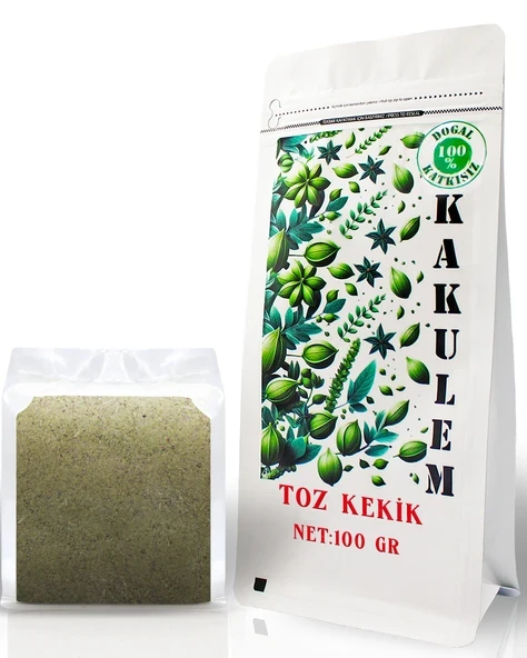 KAKULEM SERTİFİKALI Doğal Kurutulmuş Zahter Toz Dağ Kekik 100 GR ürün görseli 1