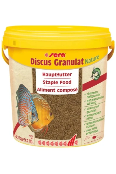 Sera Discus Granules Nature 100 gr ( Açık) Yem Skt : 06/2028 ürün görseli 1