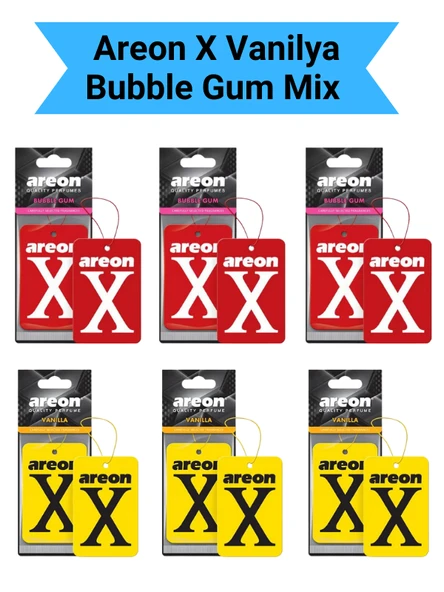 Areon X Vanilya Bubble Gum Set ürün görseli 1
