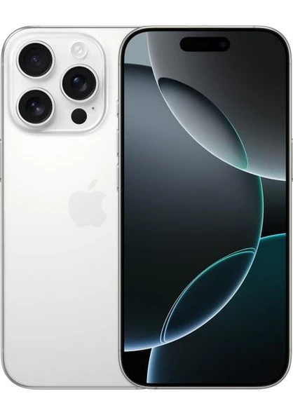Apple iPhone 16 Pro 128 GB Beyaz Cep Telefonu (Apple TR Garantili) - Outlet ürün görseli 1
