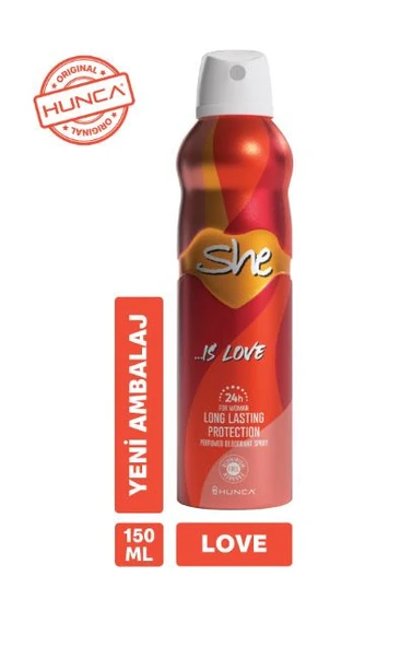 She Love Kadın Deodorant 150 ml ürün görseli 1