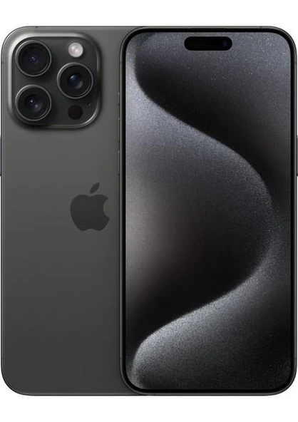 Apple iPhone 15 Pro 512 GB Siyah Titanyum Cep Telefonu (Apple TR Garantili) - Outlet ürün görseli 1
