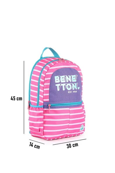 United Colors of Benetton . Çift Bölmeli İlkokul Çantası 03752 ürün görseli 1