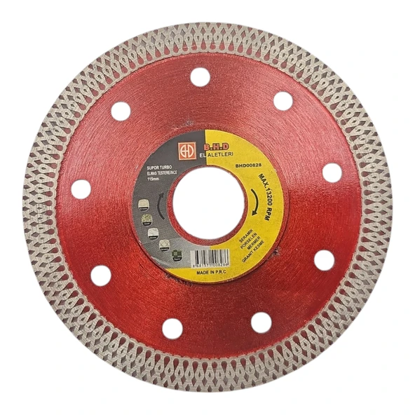 Fixonic B.H.D BHD00833 115mm Turbo Elmas İnce Kesim Disk ürün görseli 1