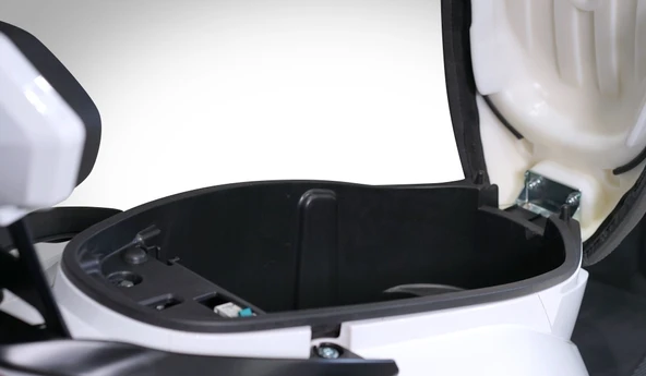 Skyjet Ecolıne Elektrikli Moped Beyaz - Resim 5