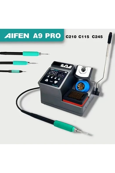 Aifen A9 Pro Kalem Lehim İstasyonu Tek Kol ( 3 Uç Hediyelidir ) ürün görseli 1