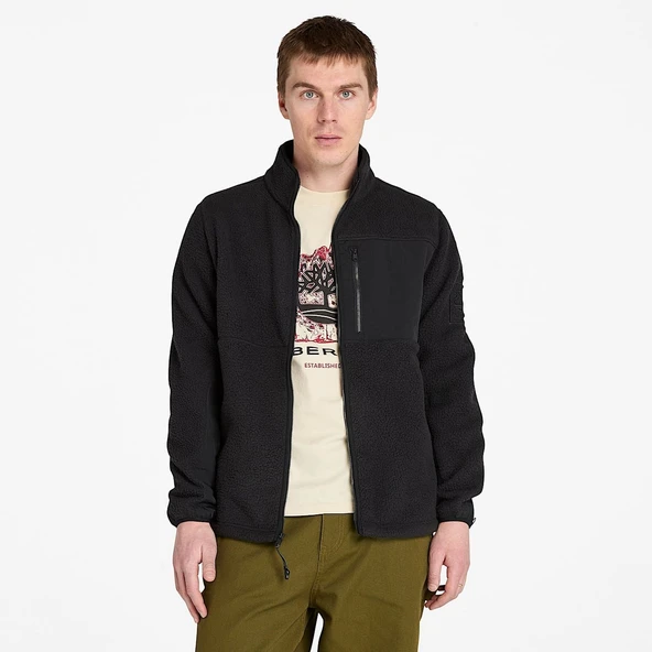 Timberland High pile fleece Jacket Erkek Ceket TB0A6HKF0011 ürün görseli 1