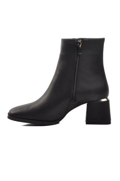Siyah Kadın Topuklu Bot - Resim 2