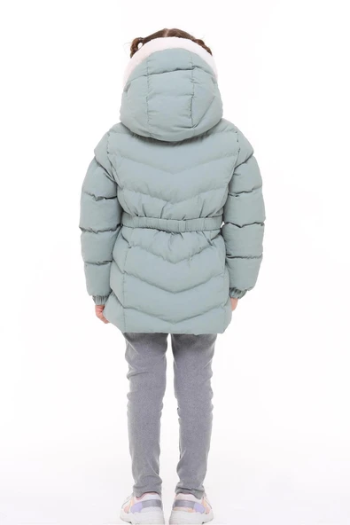 Kız Bebek Çocuk Mont 51285 - Resim 4