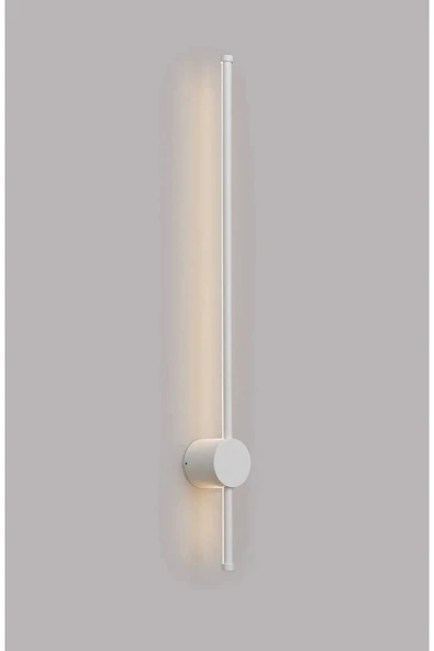 Fico Home Modern Tasarım Çubuk Duvar Aplik Elektrikle Çalışır Metal 1. Sınıf İthal Ürün Beyaz Gövde Gün Işığı ürün görseli 1