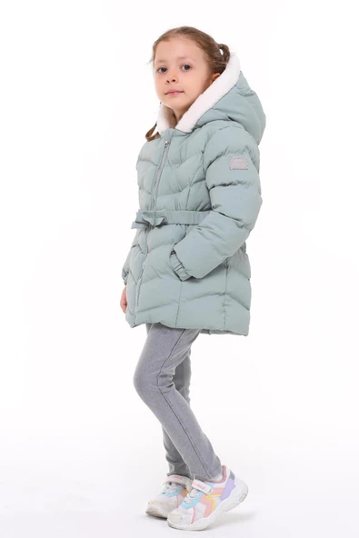 Kız Bebek Çocuk Mont 51285 - Resim 10