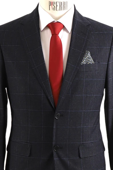 Erkek Takım Elbise Slim Fit - Resim 5
