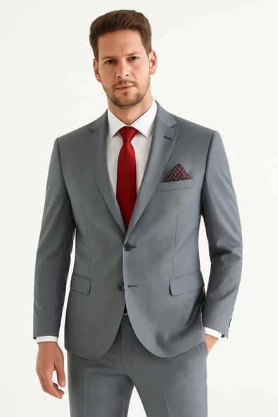 Erkek Takım Elbise Slim Fit ürün görseli 1