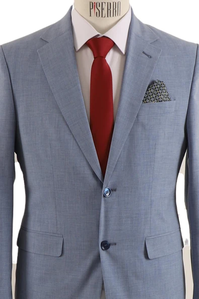 Erkek Takım Elbise Slim Fit - Resim 11