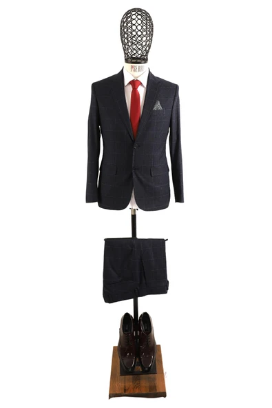 Erkek Takım Elbise Slim Fit - Resim 3