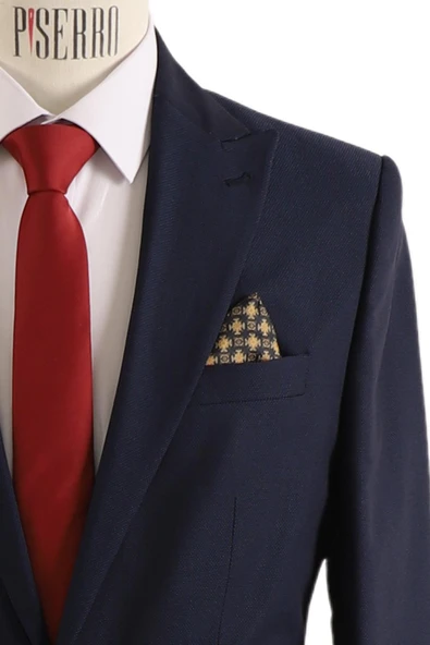 Erkek Takım Elbise Slim Fit - Resim 6