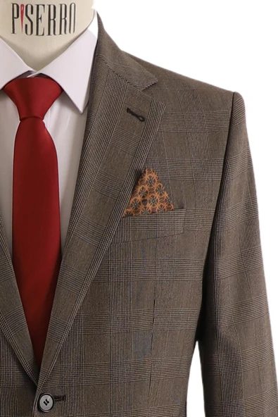 Erkek Takım Elbise Slim Fit - Resim 6