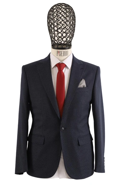 Erkek Tek Ceket Slim Fit - Resim 3