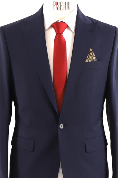 Erkek Takım Elbise Slim Fit - Resim 5