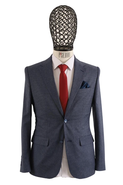 Erkek Tek Ceket Slim Fit - Resim 3