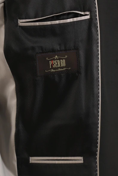 Yelekli Takım Elbise Slim Fit - Resim 9