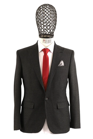 Erkek Tek Ceket Slim Fit - Resim 3
