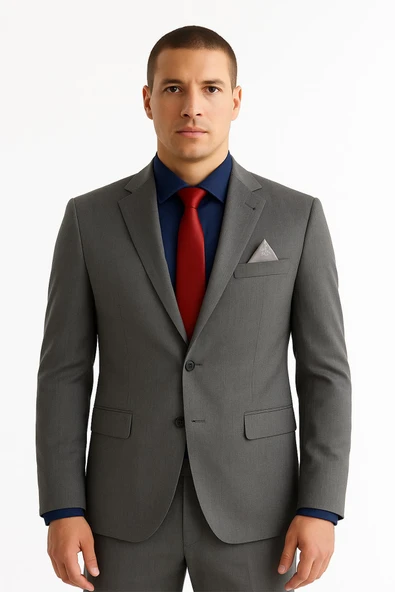 Erkek Takım Elbise Slim Fit ürün görseli 1