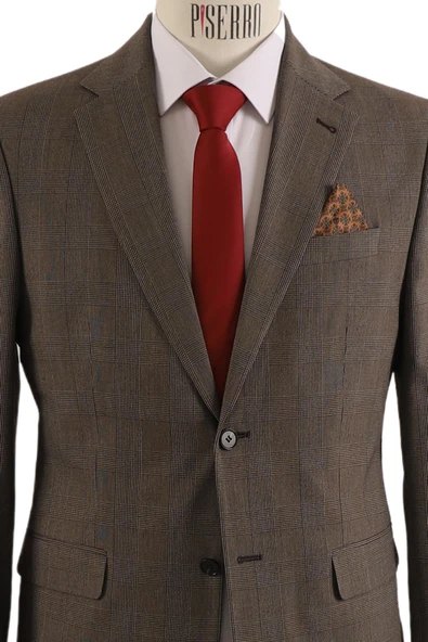 Erkek Takım Elbise Slim Fit - Resim 5