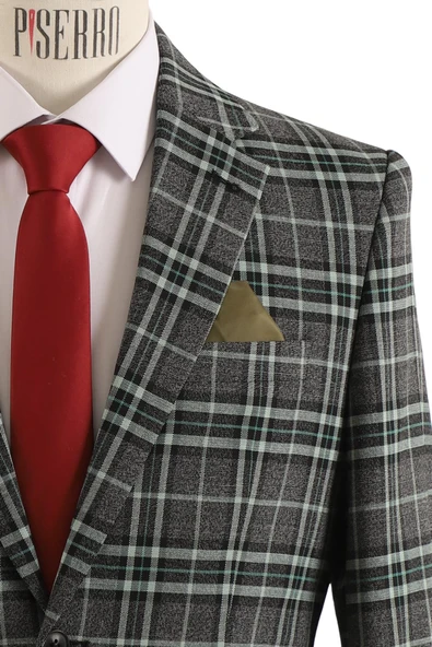 Erkek Tek Ceket Slim Fit - Resim 5