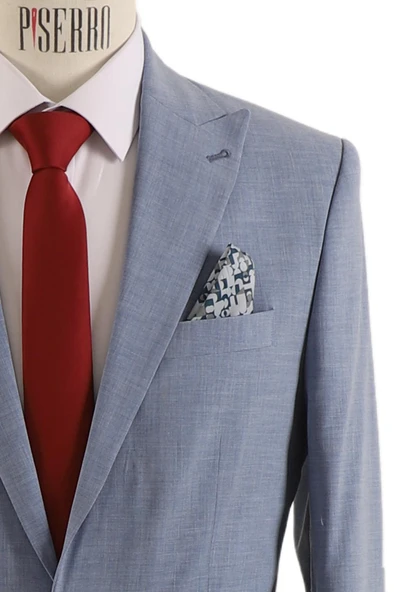 Erkek Takım Elbise Slim Fit - Resim 12