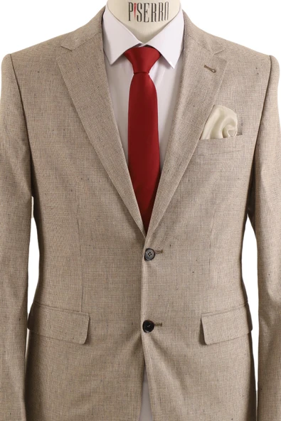 Erkek Tek Ceket Slim Fit - Resim 4
