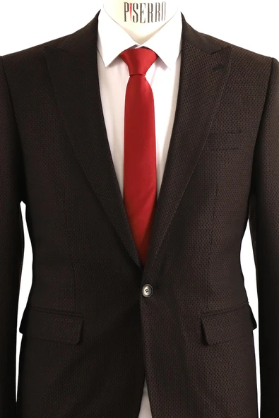 Erkek Tek Ceket Slim Fit - Resim 4