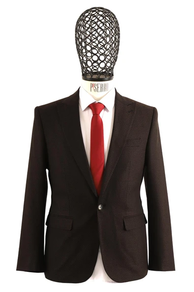 Erkek Tek Ceket Slim Fit - Resim 3