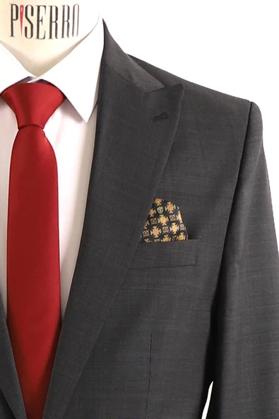 Erkek Takım Elbise Slim Fit - Resim 6