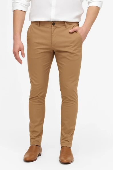 Erkek Yıkamalı Pantolon Slim Fit ürün görseli 1