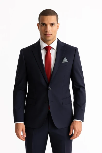 Erkek Takım Elbise Slim Fit ürün görseli 1