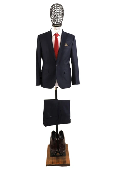 Erkek Takım Elbise Slim Fit - Resim 3