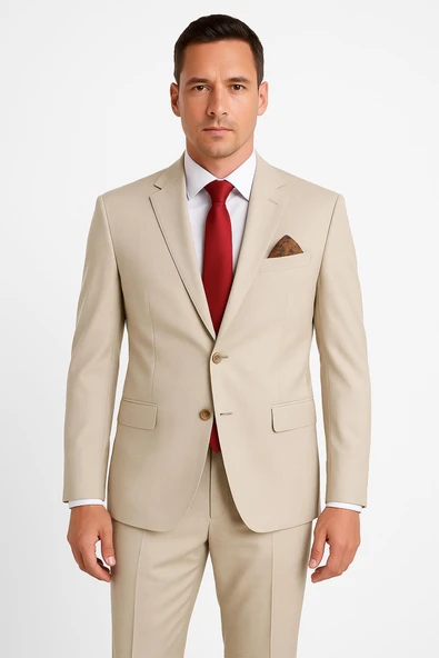 Erkek Takım Elbise Slim Fit ürün görseli 1